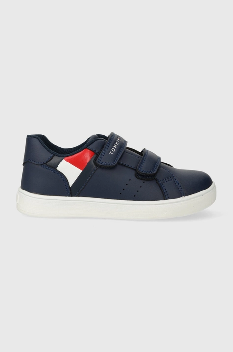 Detské tenisky Tommy Hilfiger tmavomodrá farba