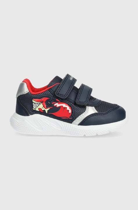 Geox scarpe da ginnastica per bambini SPRINTYE colore blu navy