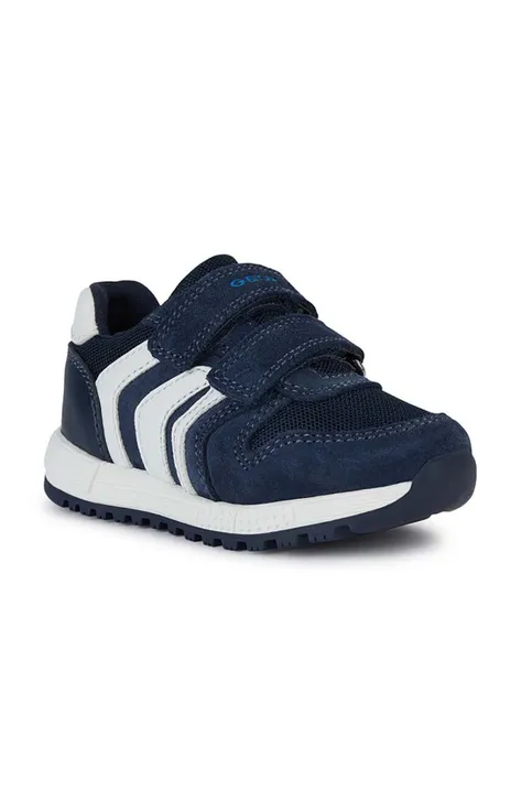 Geox sneakers pentru copii ALBEN culoarea albastru marin