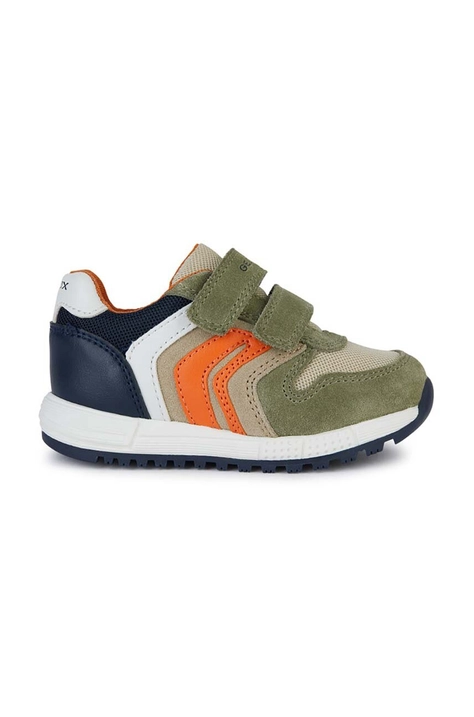 Geox sneakers pentru copii ALBEN culoarea verde