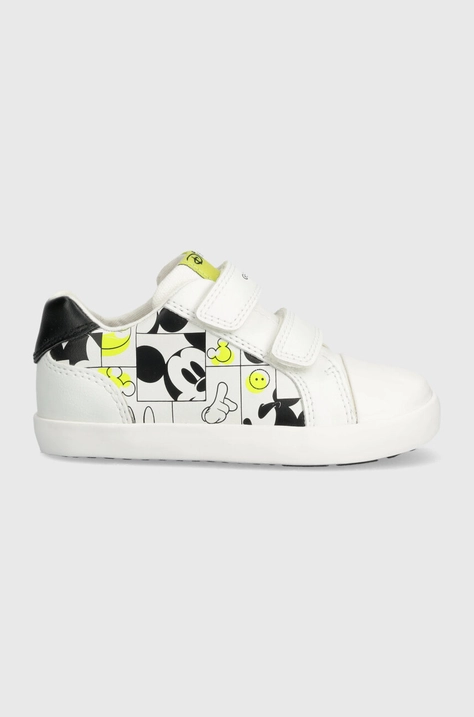 Geox sneakers pentru copii x Disney culoarea alb