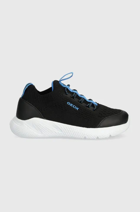 Παιδικά αθλητικά παπούτσια Geox SPRINTYE χρώμα: μαύρο