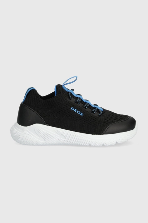 Dětské sneakers boty Geox SPRINTYE černá barva