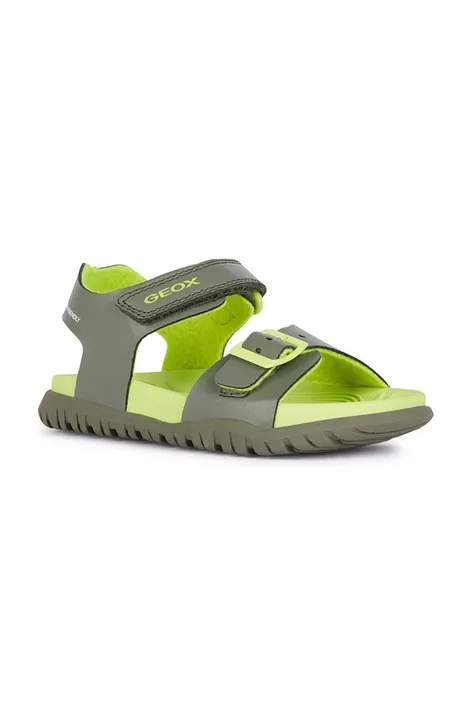 Geox sandali per bambini SANDAL FUSBETTO colore verde