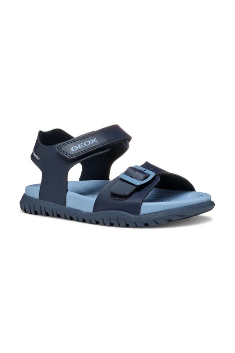 Dětské sandály Geox SANDAL FUSBETTO modrá barva