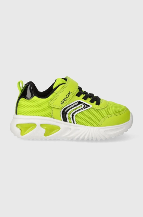 Geox sneakers pentru copii ASSISTER culoarea verde