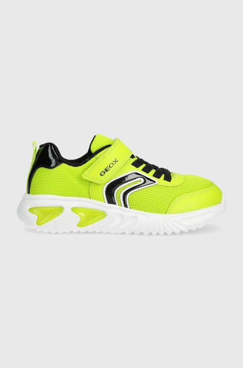 Geox scarpe da ginnastica per bambini ASSISTER colore verde