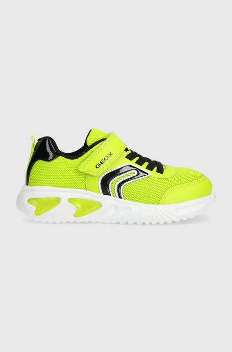 Παιδικά αθλητικά παπούτσια Geox ASSISTER χρώμα: πράσινο