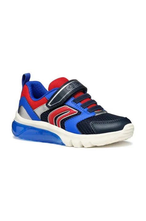 Geox scarpe da ginnastica per bambini CIBERDRON colore rosso