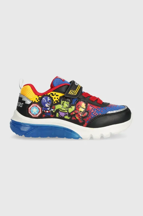 Geox scarpe da ginnastica per bambini x Marvel colore blu