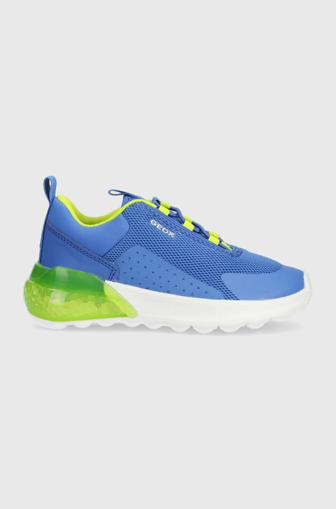 Geox scarpe da ginnastica per bambini ACTIVART ILLUMINUS colore blu