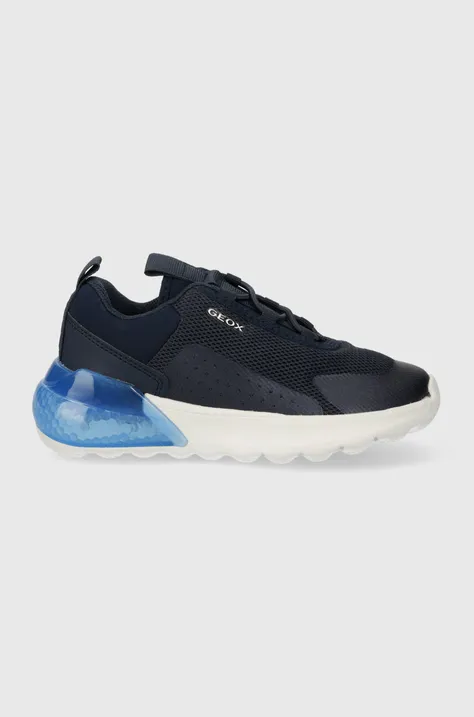 Geox sneakers pentru copii ACTIVART ILLUMINUS culoarea albastru marin