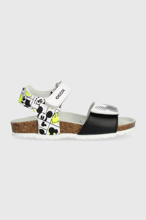Geox sandale copii culoarea alb