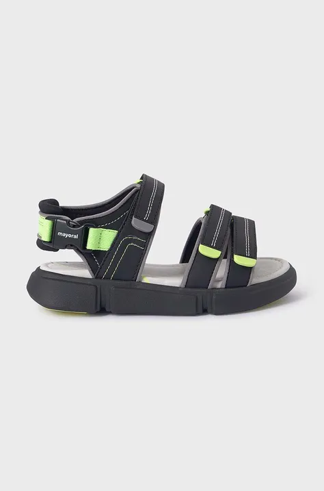 Mayoral sandale copii culoarea negru