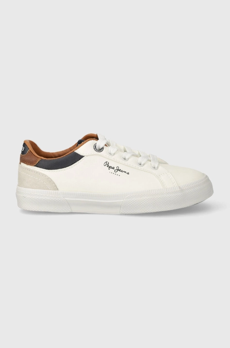 Pepe Jeans scarpe da ginnastica per bambini KENTON COURT B colore bianco