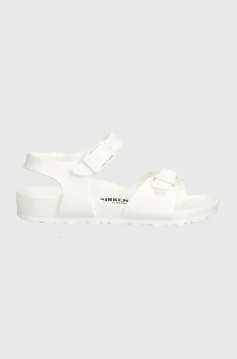 Birkenstock sandale copii Rio EVA Kids culoarea alb