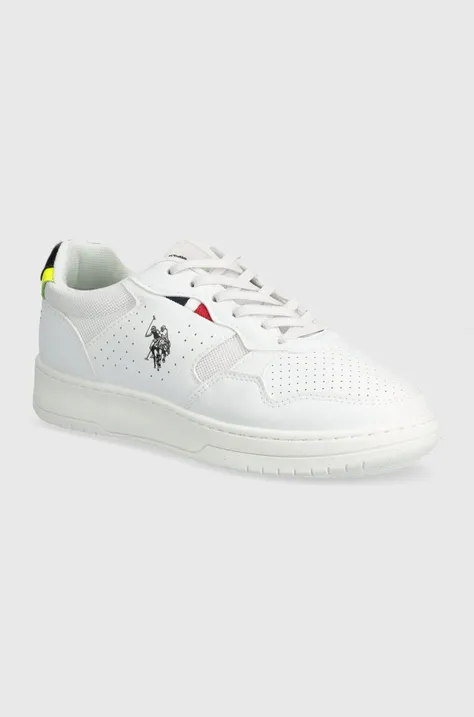 Παιδικά αθλητικά παπούτσια U.S. Polo Assn. DENNY004 χρώμα: άσπρο