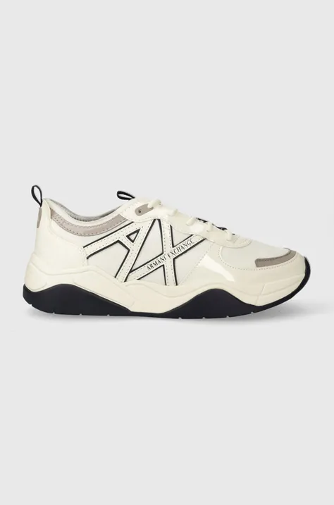 Armani Exchange sneakersy kolor beżowy XDX039 XV311 S777