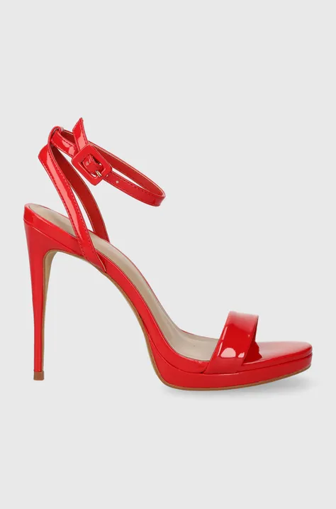 Sandále Aldo KAT Kat červená farba, 13706555