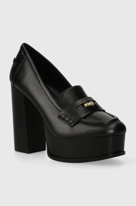 MICHAEL Michael Kors pantofi de piele Eden culoarea negru, cu toc drept, 40R4EDMP3L