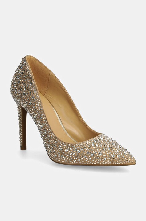 MICHAEL Michael Kors pantofi cu toc Alina culoarea auriu, 40R4HNHP2S