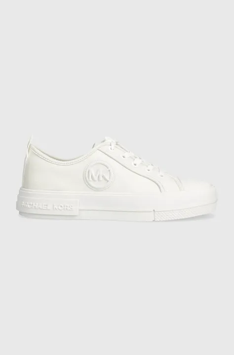 Πάνινα παπούτσια MICHAEL Michael Kors Evy χρώμα: άσπρο, 43R4EYFS1D