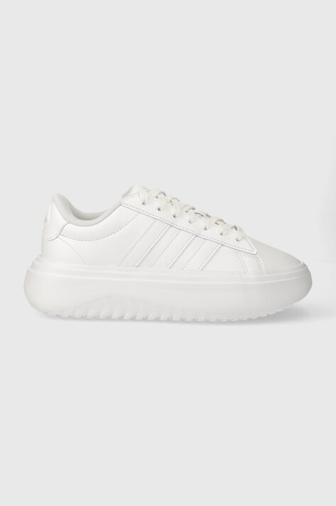 adidas sneakers Grand Court Platform culoarea alb IE1089