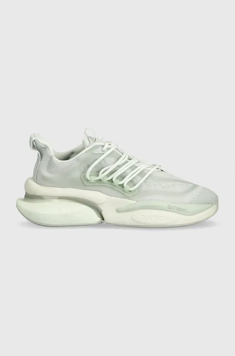 Обувь для бега adidas AlphaBoost V1 цвет зелёный