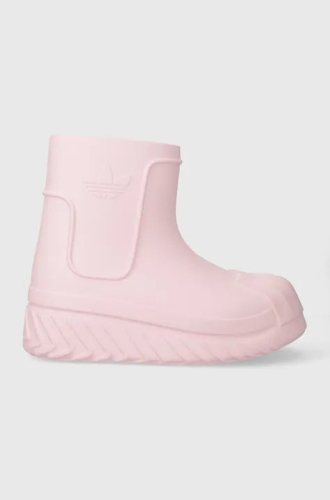 Gumáky adidas Originals adiFOM Superstar Boot ružová farba, IE0389