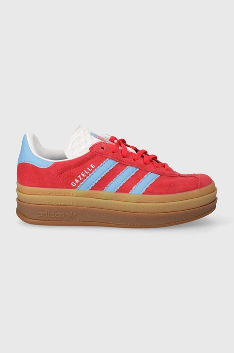 Αθλητικά adidas Originals Gazelle Bold χρώμα: κόκκινο, IE0421