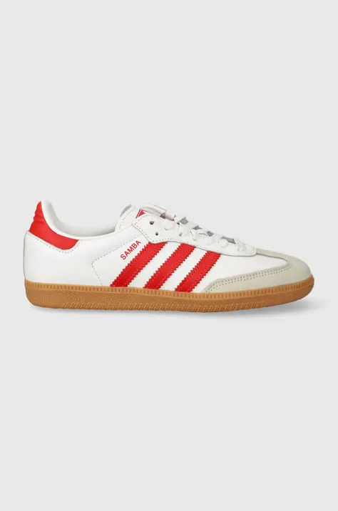 adidas Originals leather sneakers Samba OG white color IF6513