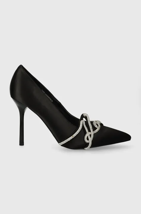 Туфлі Karl Lagerfeld SARABANDE колір чорний KL30919F