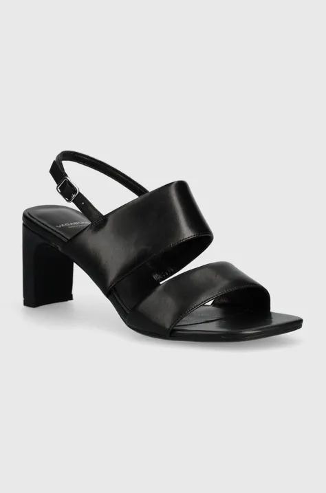 Kožené sandále Vagabond Shoemakers LUISA čierna farba