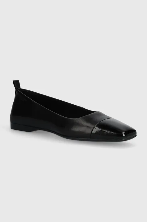 Vagabond Shoemakers baleriny skórzane DELIA kolor czarny 5707-062-20
