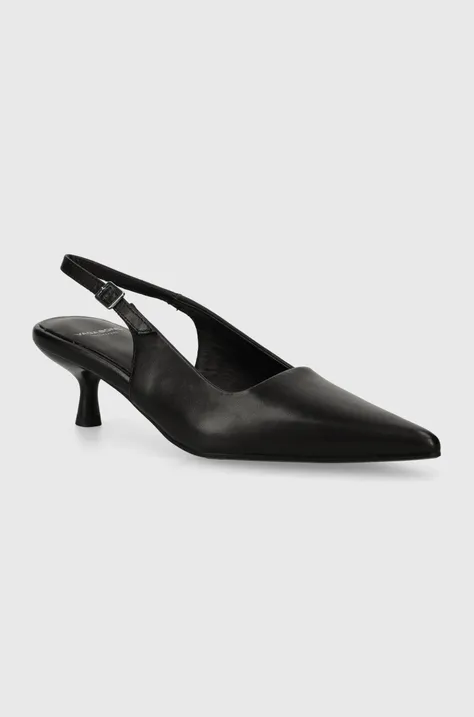 Vagabond Shoemakers stilettos de piele LYKKE culoarea negru, 5714-301-20