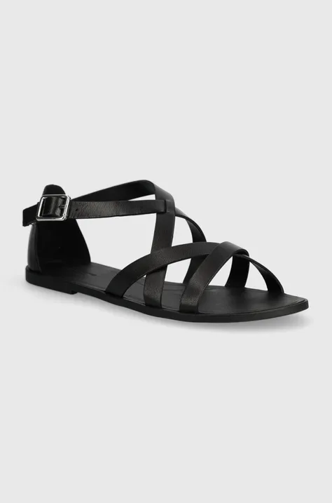 Kožené sandále Vagabond Shoemakers TIA 2.0 dámske, čierna farba, 5731-001-20