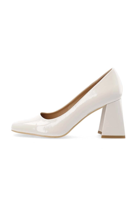 Bianco pumps BIAJOYCE culoarea alb, cu toc drept, 11240867