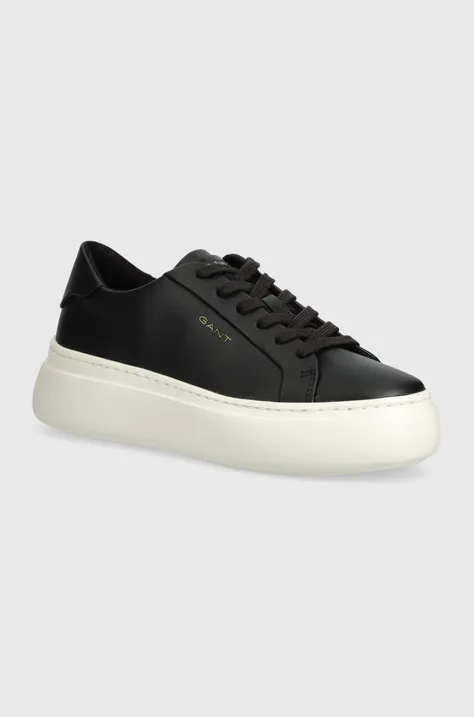 Gant sneakersy skórzane Jennise kolor czarny 28531491.G00
