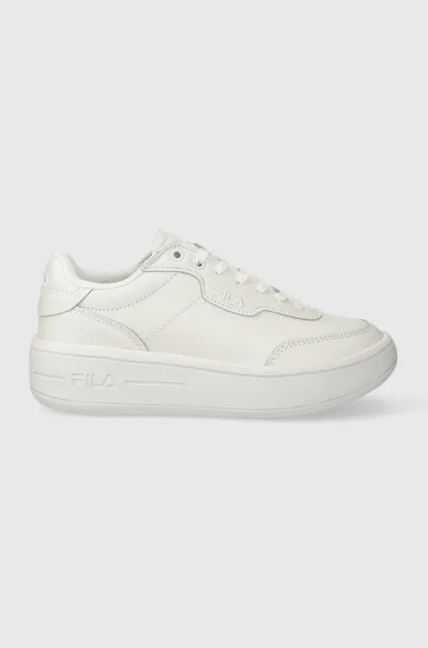 Шкіряні кросівки Fila PREMIUM колір білий