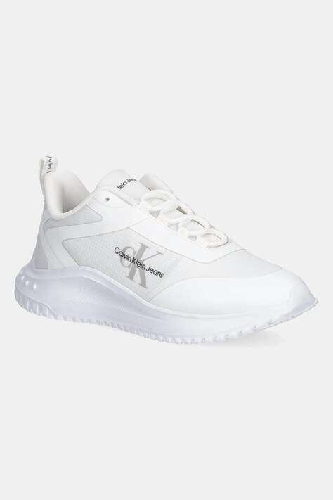 Кроссовки Calvin Klein Jeans EVA RUNNER LOW LACE MIX ML WN цвет белый YW0YW01442