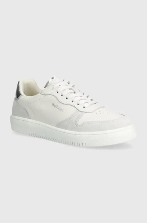 Δερμάτινα αθλητικά παπούτσια Barbour Celeste χρώμα: άσπρο, LFO0691WH52