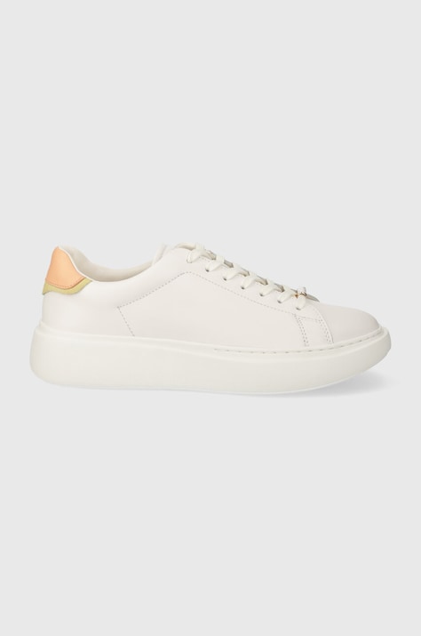 BOSS sneakers din piele Amber culoarea alb, 50517207