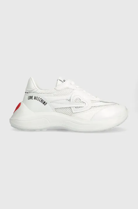 Love Moschino sportcipő fehér, JA15366G1IIQA10A, JA15196G1HIY500A