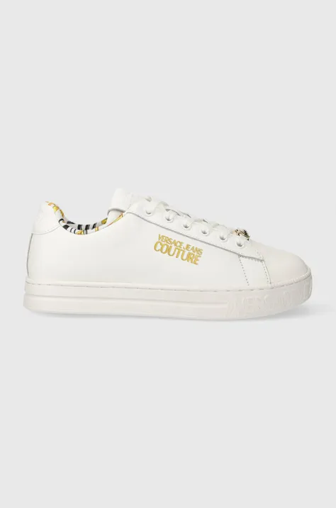 Sneakers boty Versace Jeans Couture Court 88 bílá barva, 76VA3SKL ZPA48 003