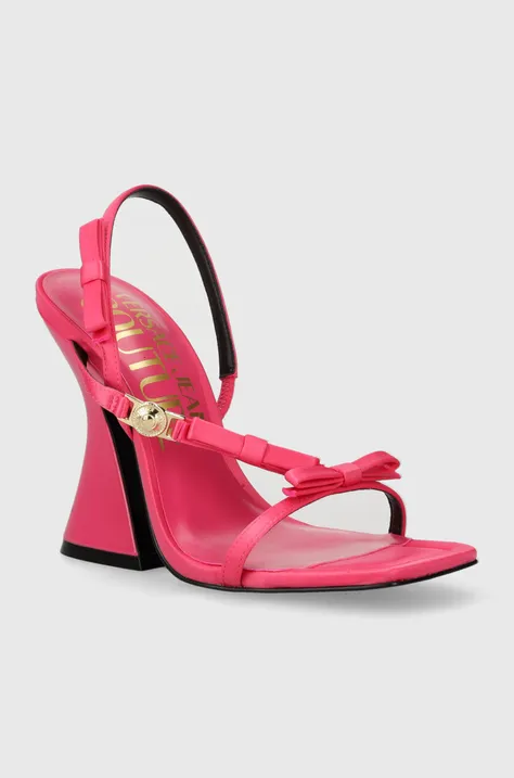 Versace Jeans Couture sandale Kirsten culoarea roz, 76VA3S37 ZS185 406