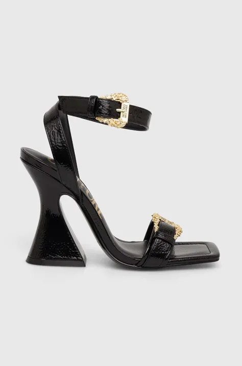 Versace Jeans Couture sandale Kirsten culoarea negru, 76VA3S36 ZS539 899