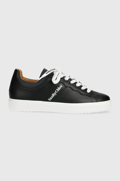 See by Chloé sneakers in pelle Essie colore nero SB39210A