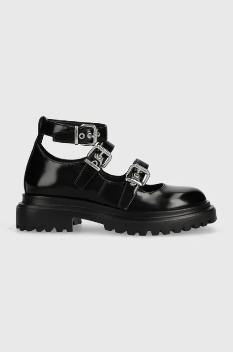Κλειστά παπούτσια MAX&Co. χρώμα: μαύρο