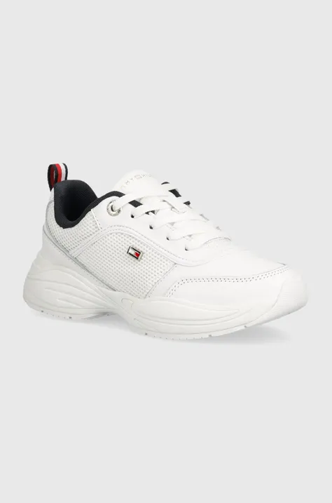 Кроссовки Tommy Hilfiger CHUNKY RUNNER цвет белый FW0FW07818