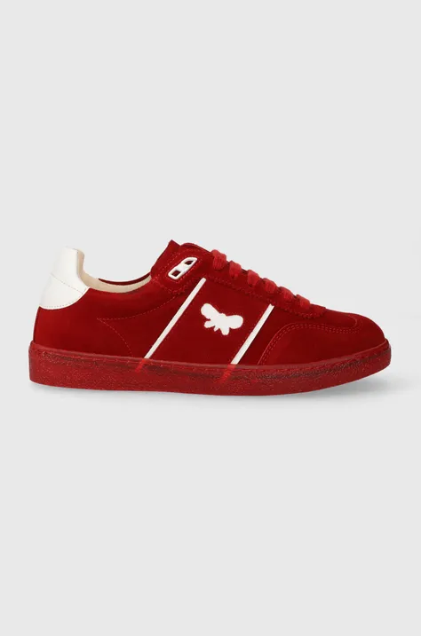 Σουέτ αθλητικά παπούτσια Weekend Max Mara Pacocolor χρώμα: κόκκινο, 2415761094600